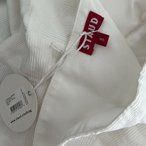 Staud - The Titanium Dress - NWT, White Maxi Dress - Picture 6 of 9